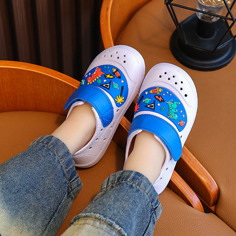 Kids Cartoon EVA Beach Sandals Non-Slip Summer Clogs