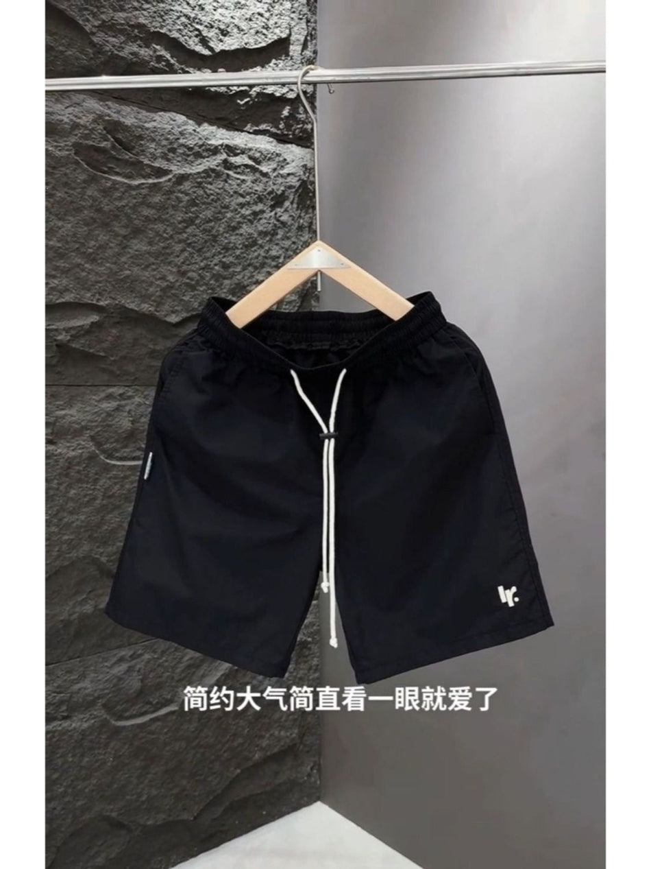 Candy Color Quick Dry Beach Shorts for Men in Lightweight Fit