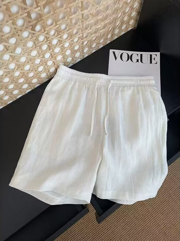 Seersucker Casual Shorts for Men in Lightweight Summer Fit