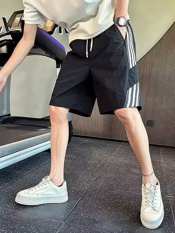 American Style Quick-Dry Straight-Leg Sports Shorts