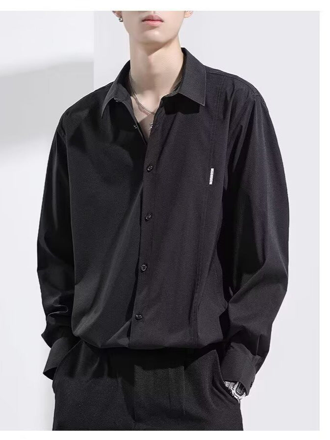 Youth Modal Ice Silk Short-Sleeve Summer Loungewear Suit – detail view