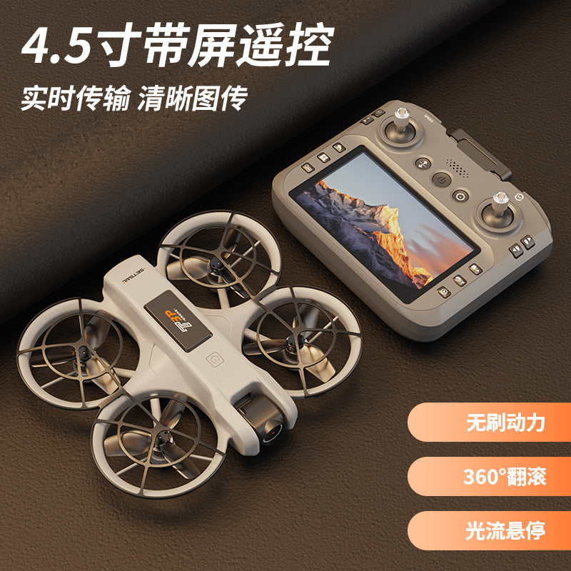 Brushless Motor Obstacle Avoidance Drone with Screen Remote
