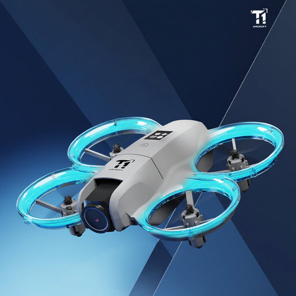 Mini Dual-Camera Drone with Real-Time Aerial Photography