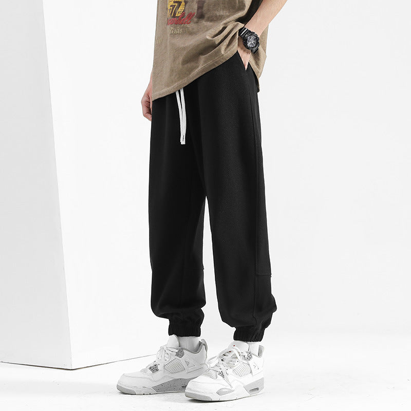 Men's and Women's Streetwear High-Waisted Tapered Lantern Jogger