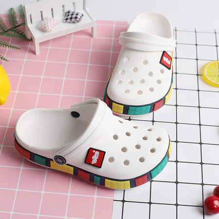 Sapphire Premium Closed-Toe Summer Beach Clogs and Sandals for Children