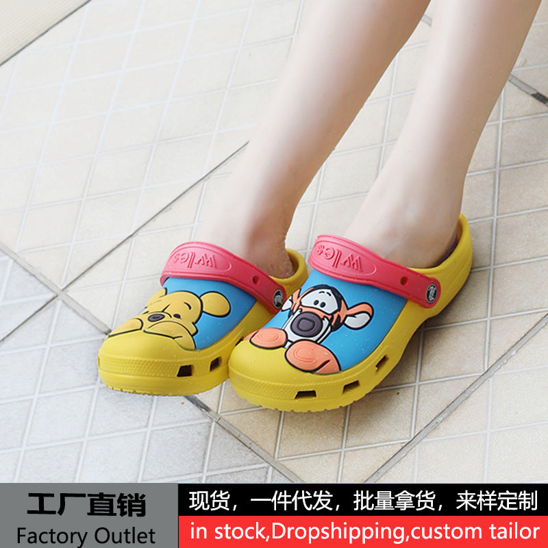 Premium Cartoon Motif Summer Slide Sandals for Women