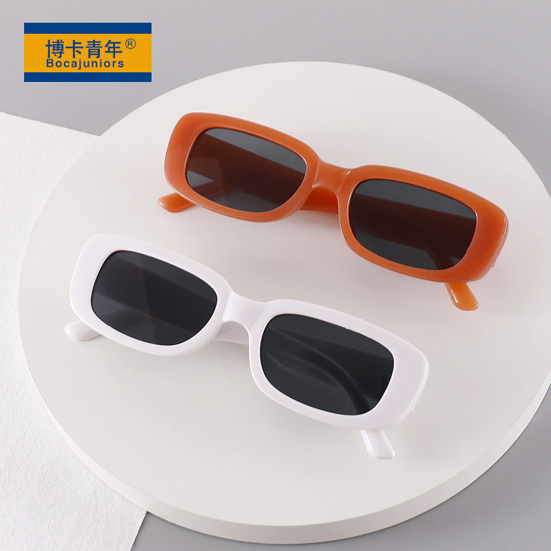 Premium Retro Oval Fashion Sunglasses with UV Protection for Kids