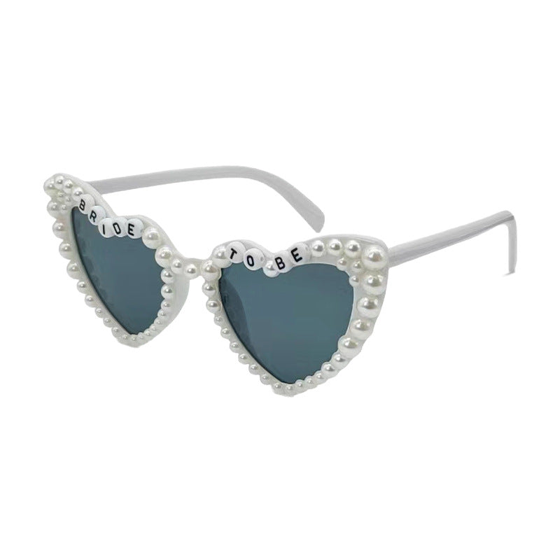 Premium Heart-Shaped Bridal and Party Sunglasses Collection