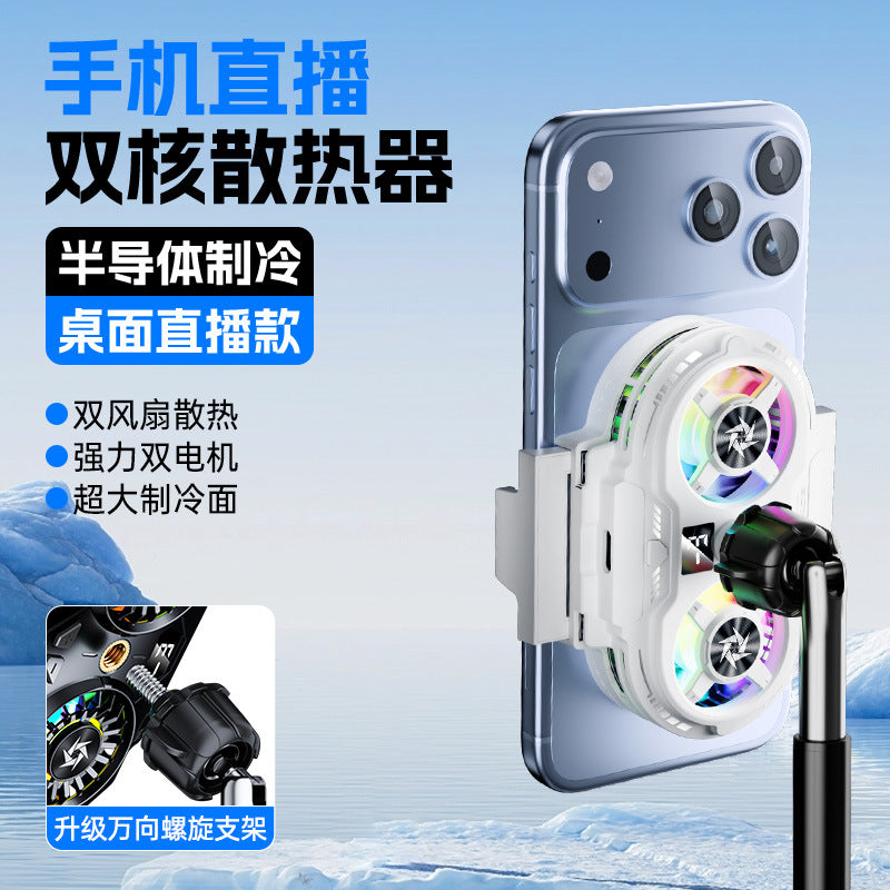 Premium Semiconductor Mobile Phone Cooler with Digital Display