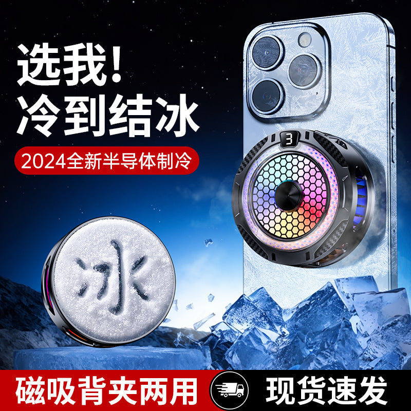 Universal Magnetic Semiconductor Mobile Radiator with Display
