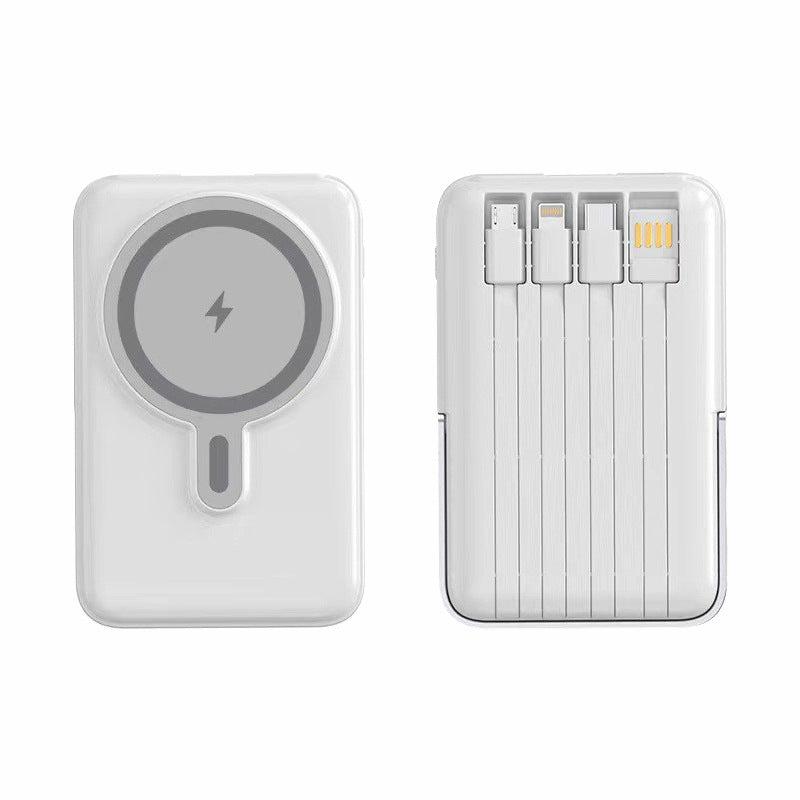 Premium Cross-Border Magnetic Wireless Power Bank with Integrated