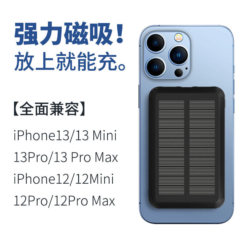 Premium 10000mAh Solar Magnetic Wireless PD 22.5W Fast Charging