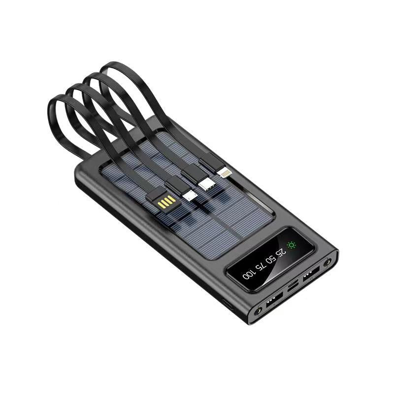 Premium High-Capacity Cross-Border Solar Power Bank with