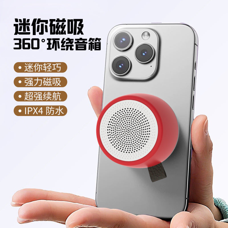 Portable Magnetic Waterproof Mini Bluetooth Speaker