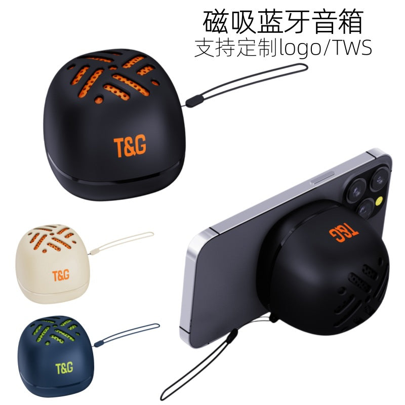 TG474 Portable Magnetic Bluetooth Speaker with TWS Subwoofer