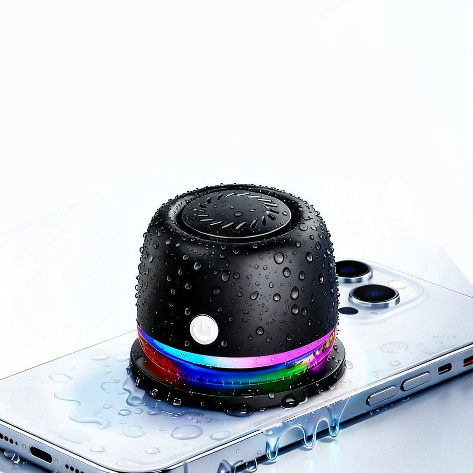 Portable Magnetic Waterproof Mini Bluetooth Subwoofer Speaker