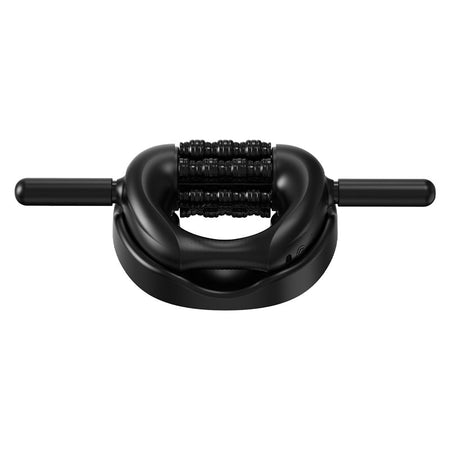Electric massage roller and full-body alignment shaft for muscle recovery