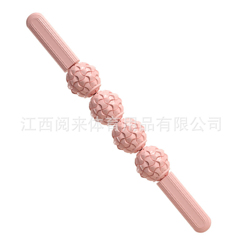 Wolf-tooth Langya muscle massage stick and deep-tissue calf roller white