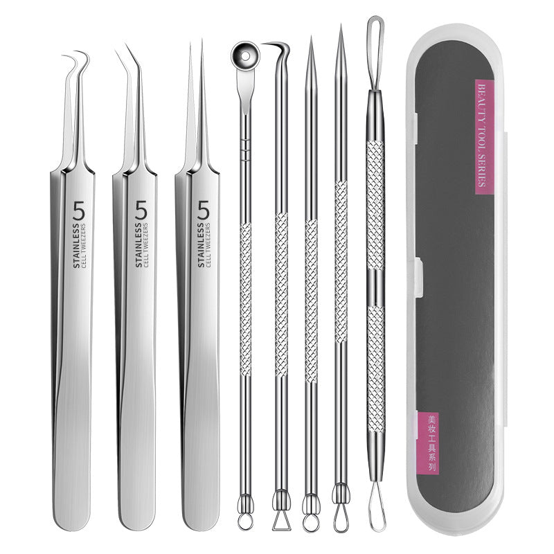 Ultra Sharp Stainless Steel Acne Needle and Cell Clip Set