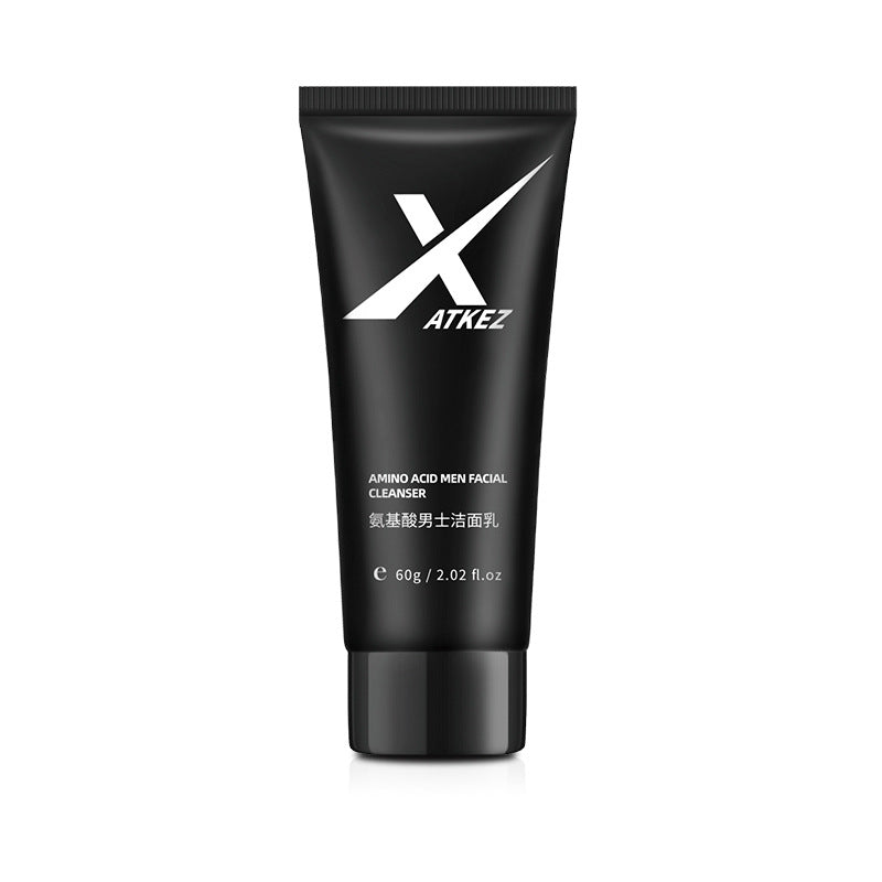 Hercules men's amino acid moisture and acne control facial cleanser 60g