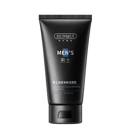 Han Lun Meiyu men's activated charcoal pore refining cleanser 130g