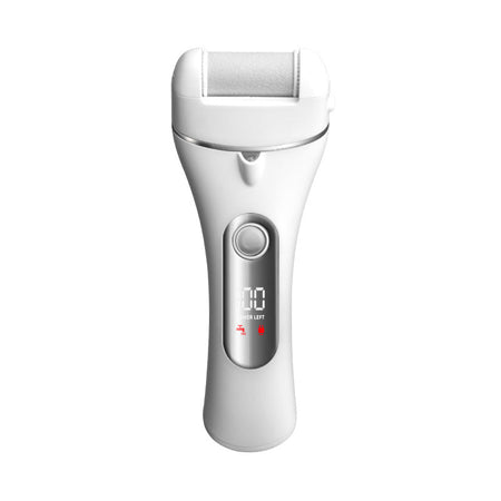Gun gray digital display electric foot grinder and callus remover