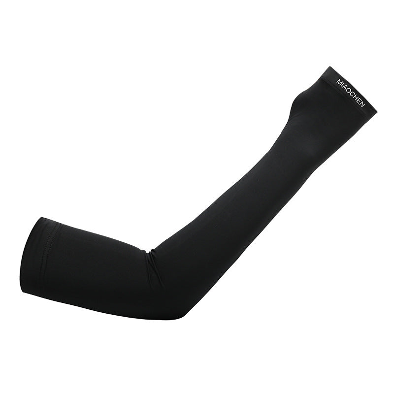 Men's Premium Ice Silk Cooling UV Riding Armguards