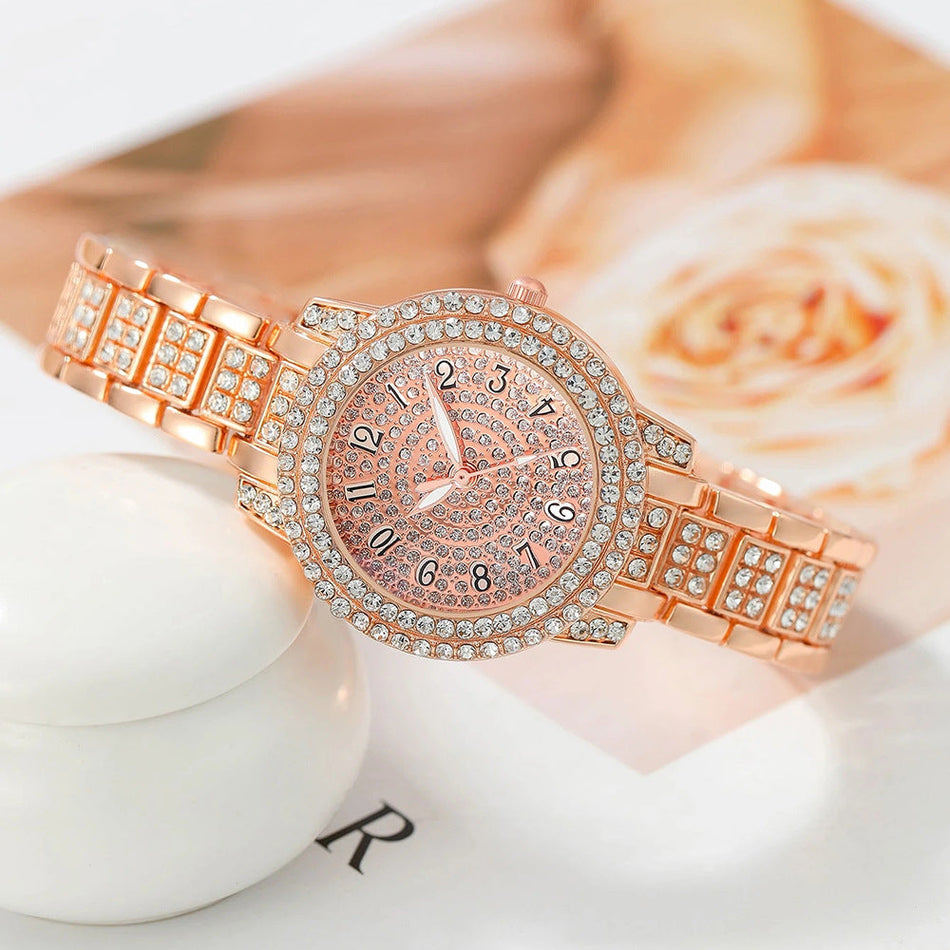 Women's Premium Retro Court Style Jade Oval Small Dial Watch