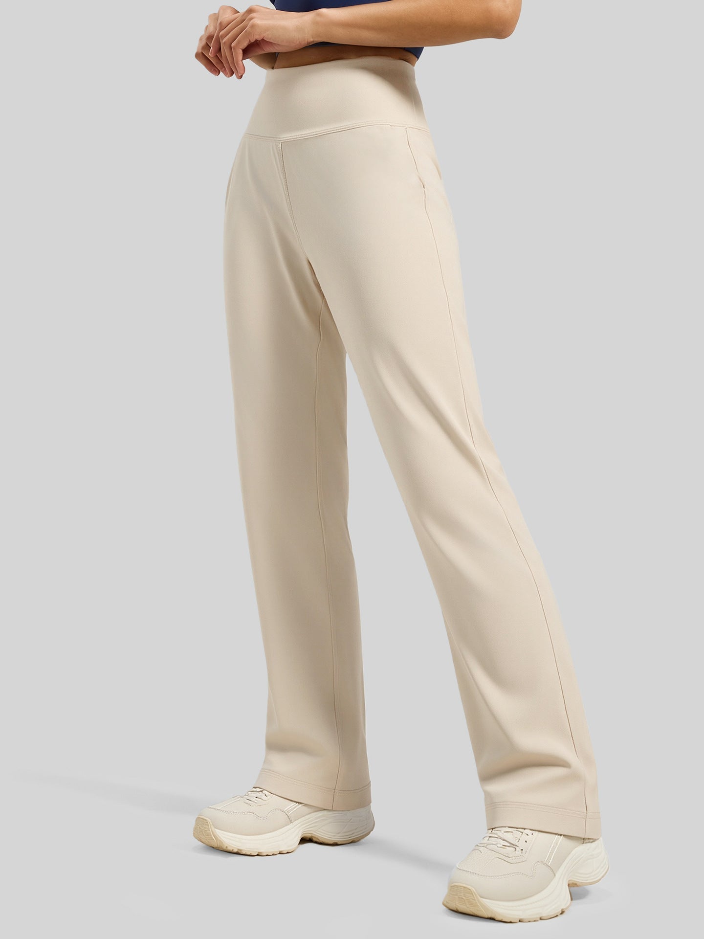Peach Skin High-Waisted Yoga Pants with Hip-Lifting Design