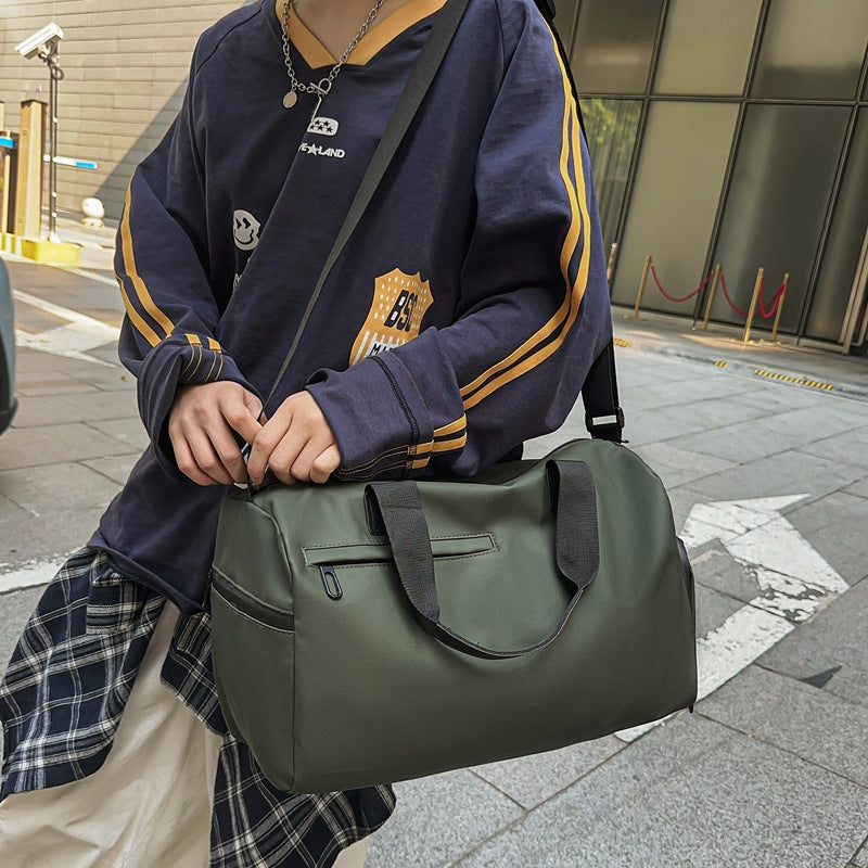 Premium Water-Resistant Sports and Travel Bag with Shoe Pocket