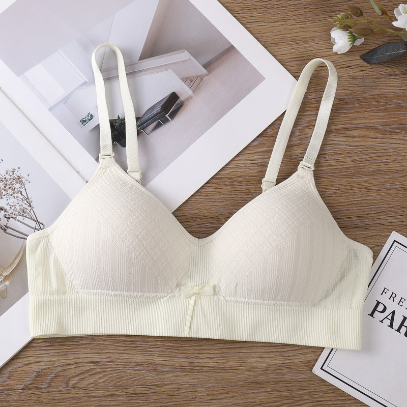 Women’s Minimizer Push-Up Bra Anti-Sagging Support Thin Strap Comfortable Lingerie