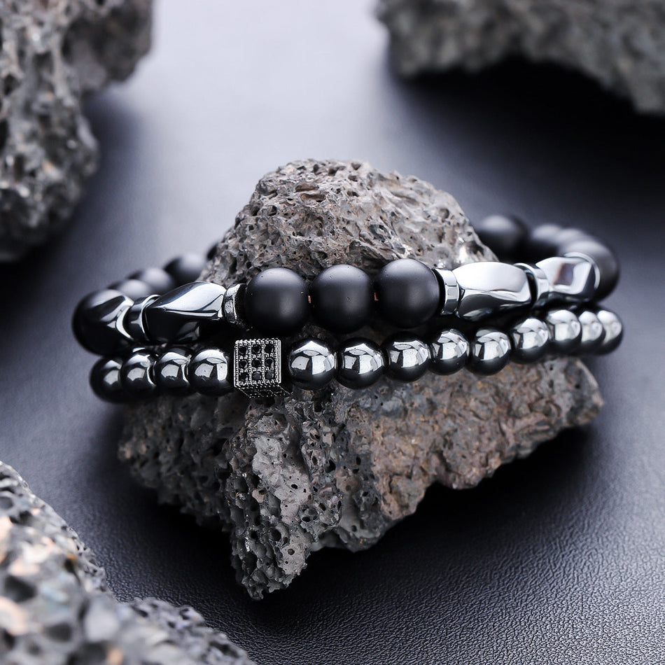 Unisex Premium Twist Black Stone Dark Style Cold-Aesthetic
