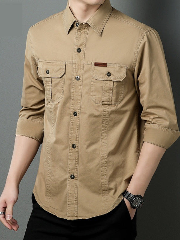 Men's Premium Spring & Autumn Loose-Fit Outdoor Work Overshirt