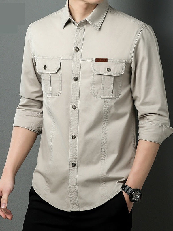 Men's Premium Spring & Autumn Loose-Fit Outdoor Work Overshirt