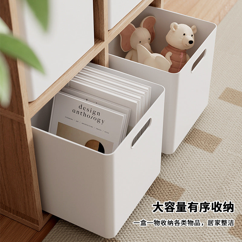 Modular Storage Box with Lid and Wheels for Home Organization