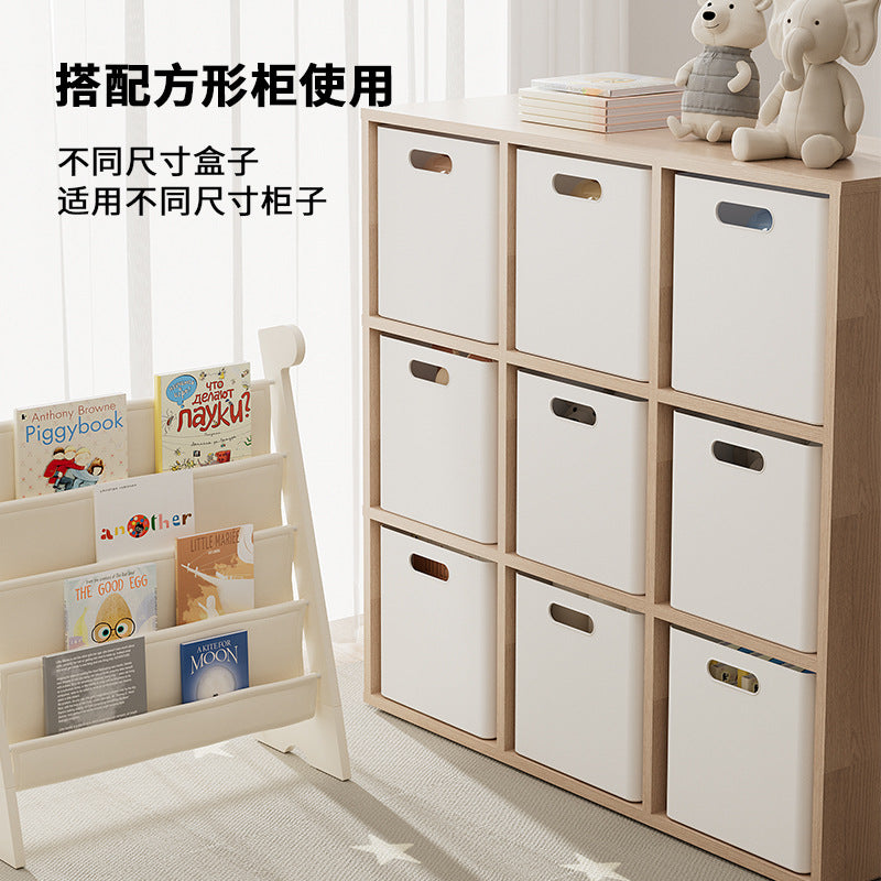Modular Storage Box with Lid and Wheels for Home Organization