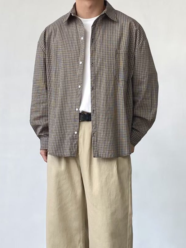 Men's Premium Spring & Autumn Japanese Retro Loose-Fit Black