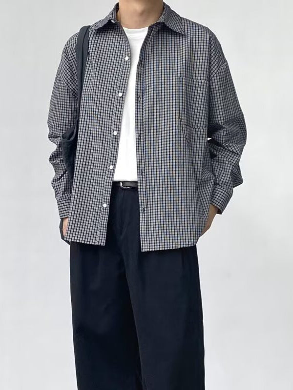 Men's Premium Spring & Autumn Japanese Retro Loose-Fit Black