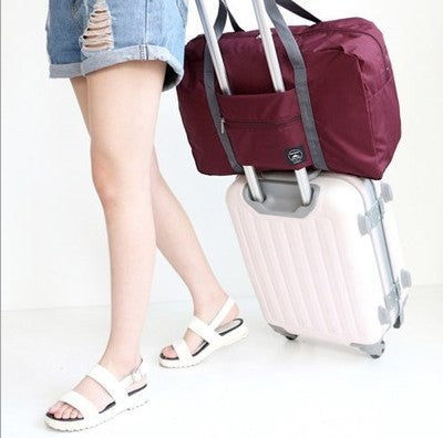 Foldable Oversized Travel Storage Bag for Clothing and Shopping