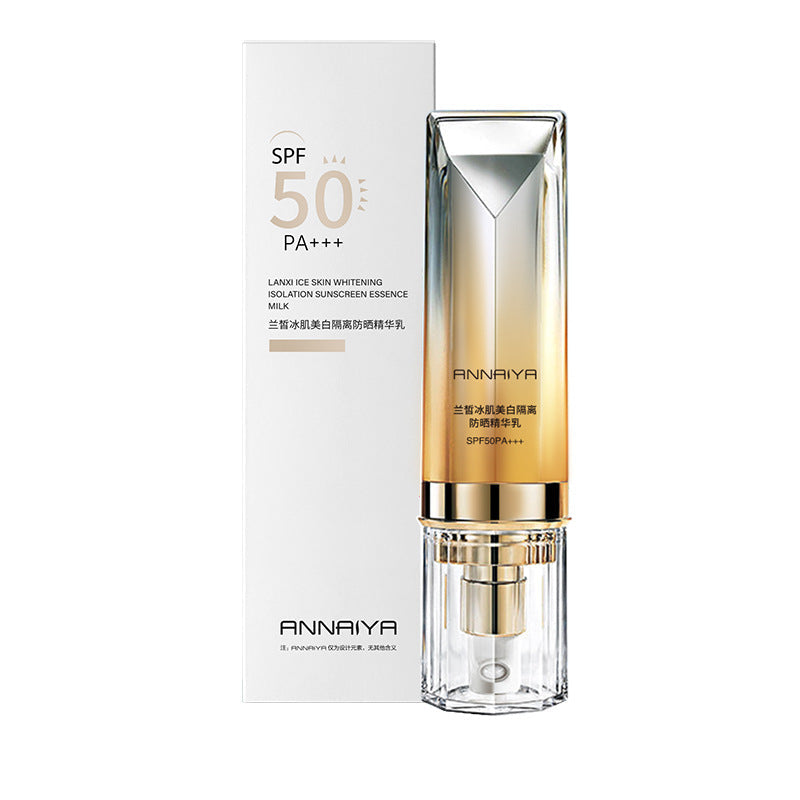 Annaya SPF50 whitening sunscreen essence 30g for face and body