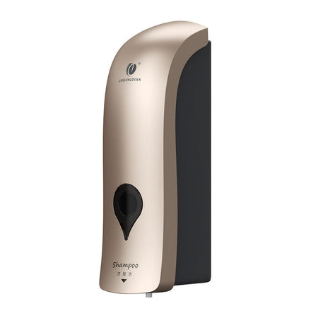 White Wall Mounted Manual Soap Dispenser with Modern Minimalist Design