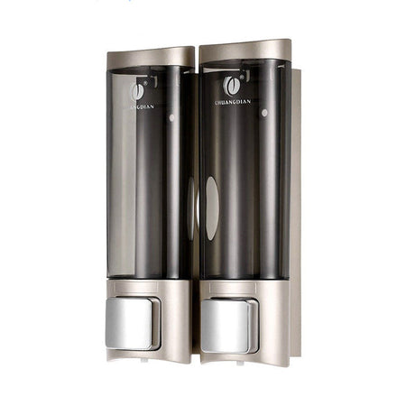 White Punch-Free Wall Mounted Soap Dispenser for Hotel Bathrooms