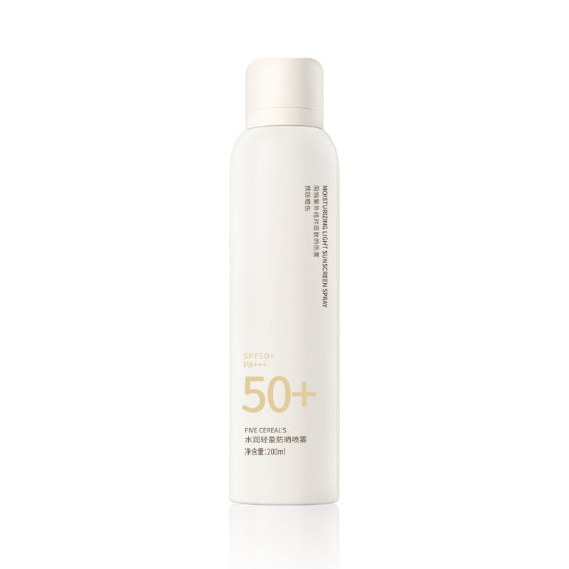 HF SPF50 PA+++ hydrating sunscreen spray 200ml for face and body