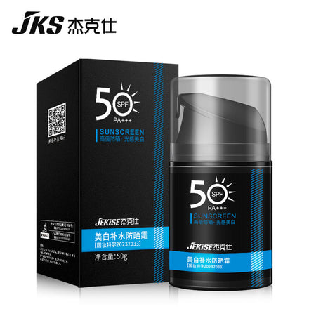 Jack's SPF50 PA+++ men's moisturizing sunscreen lotion 50g UV care