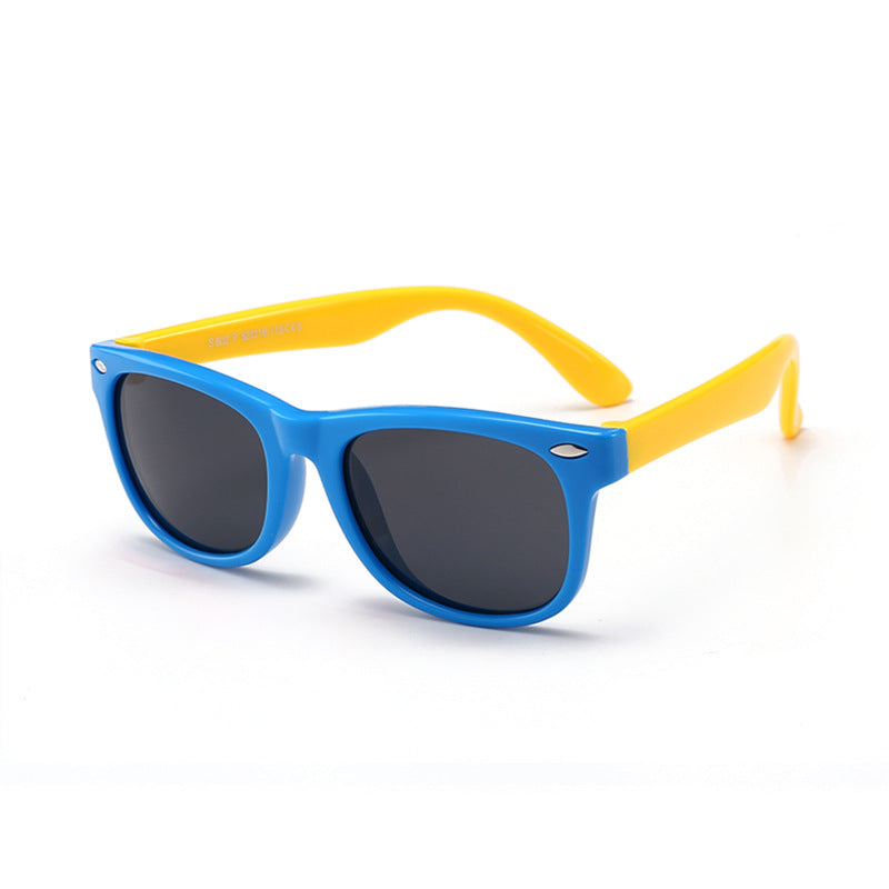 Polarized Silicone Kids Sunglasses with UV400 Protection