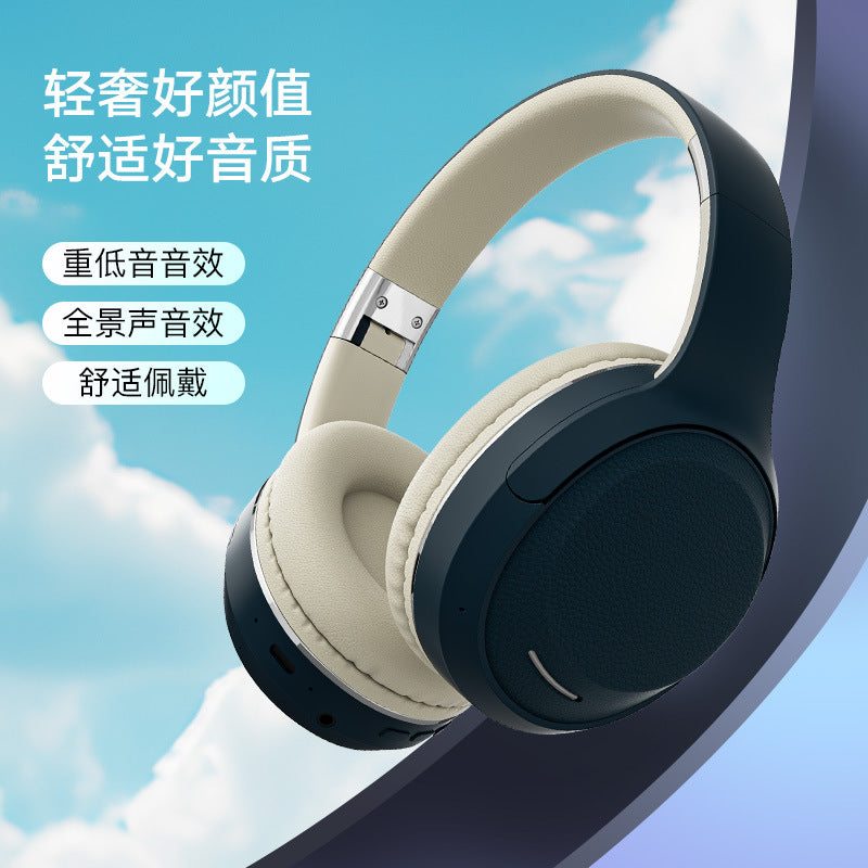 Foldable Wireless Bluetooth Headphones with Stereo Bass