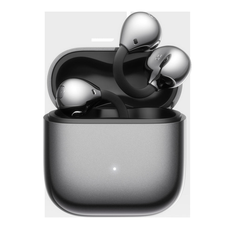 M169 C-Shaped Clip-On Bluetooth Earphones with AI Voice & Low