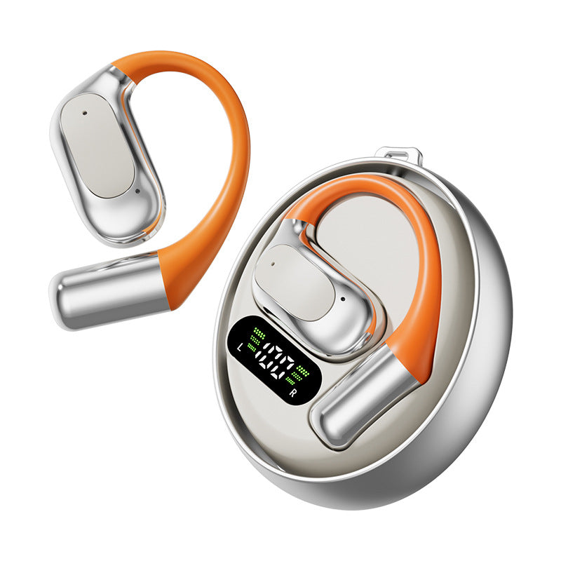 M113 Rotatable Non-In-Ear Bluetooth Earphones with Smart Display