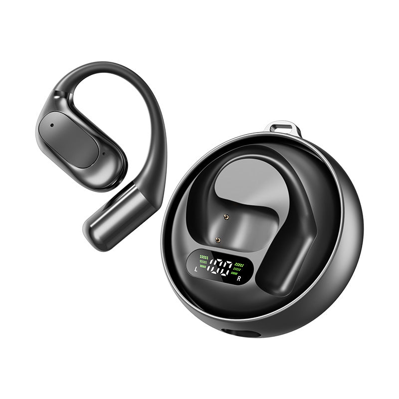 Rotating Ear-Mounted Bluetooth Headphones with AI Translation &