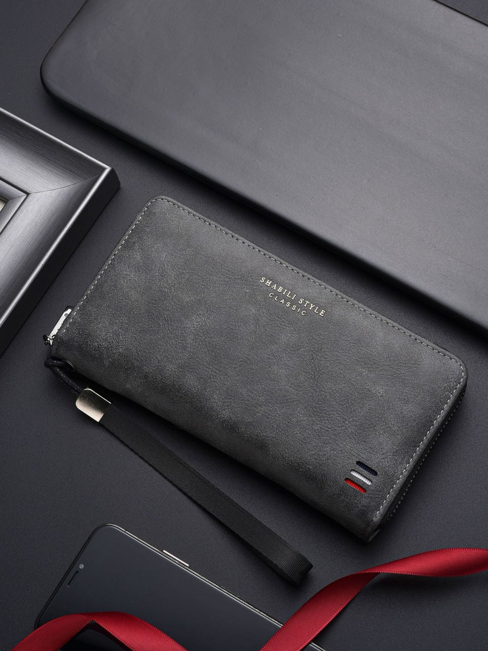 Men's Cross-Border Large-Capacity Long Wallet & Mobile Phone